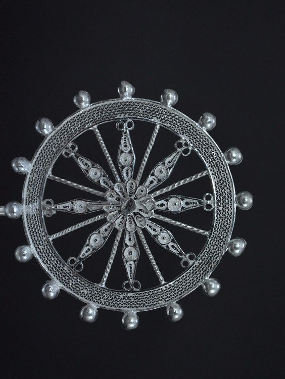 Silver Konark Chariot