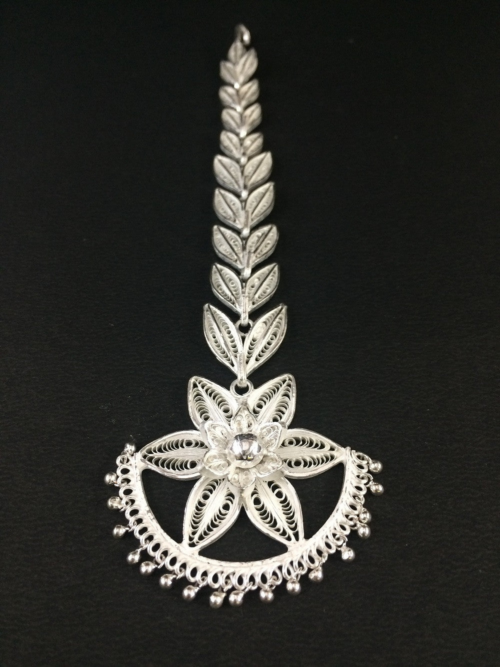 Silver Maang Tikka Orissa Jewelly Online