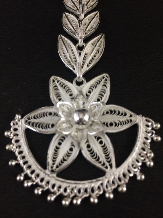 Silver Maang Tikka for women