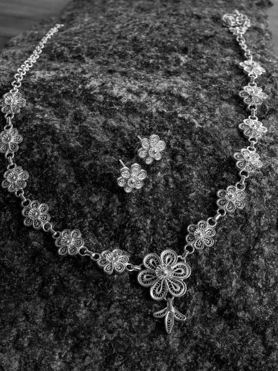 Silver Necklace     