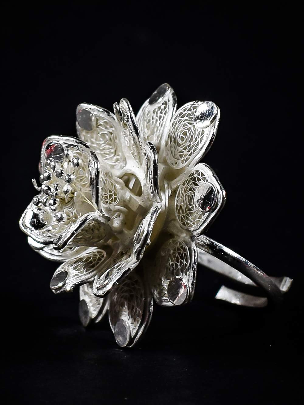 Silver Rings for Ladies by SilverLinings | Cuttack Filigree – Silverlinings