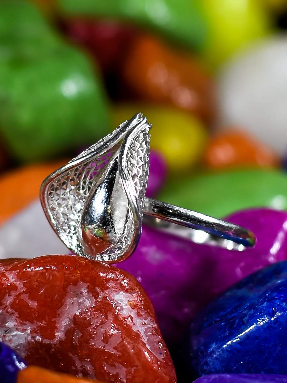 Silver Rings online for women | Silverlinings | Handmade Filigree