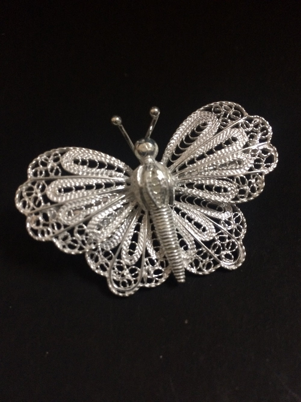 Silver Saree Pin