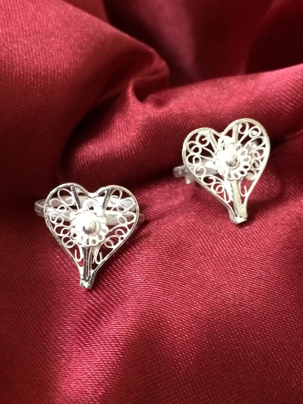 Silver Toe Rings