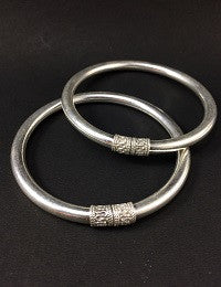 Silver Bangles