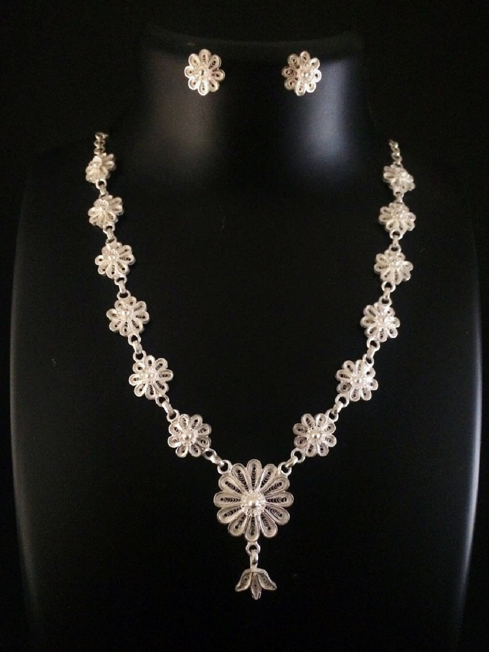 Silver necklace    