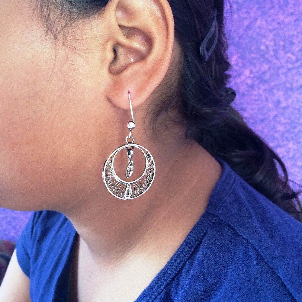
                      
                        Silver oxidised Dangls        
                      
                    