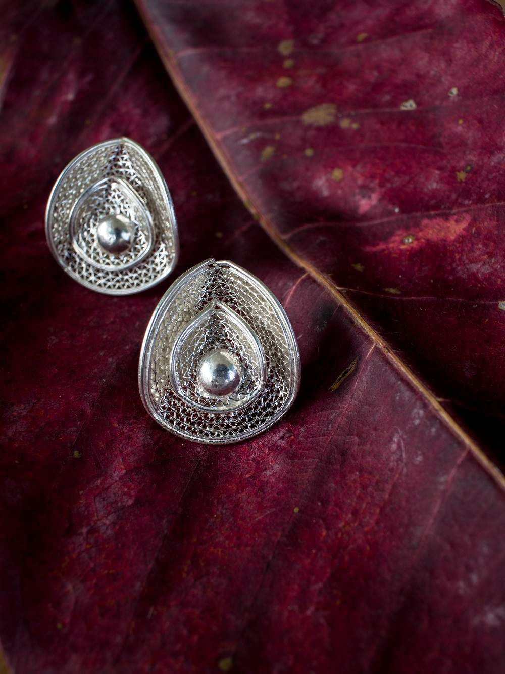Buy Silver Earrings for Women by Zavya Online | Ajio.com