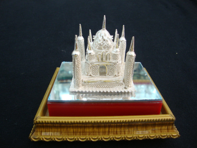 Gold plated Taj Mahal Crystal ball on Top | Crystals, Love symbols, Gifts