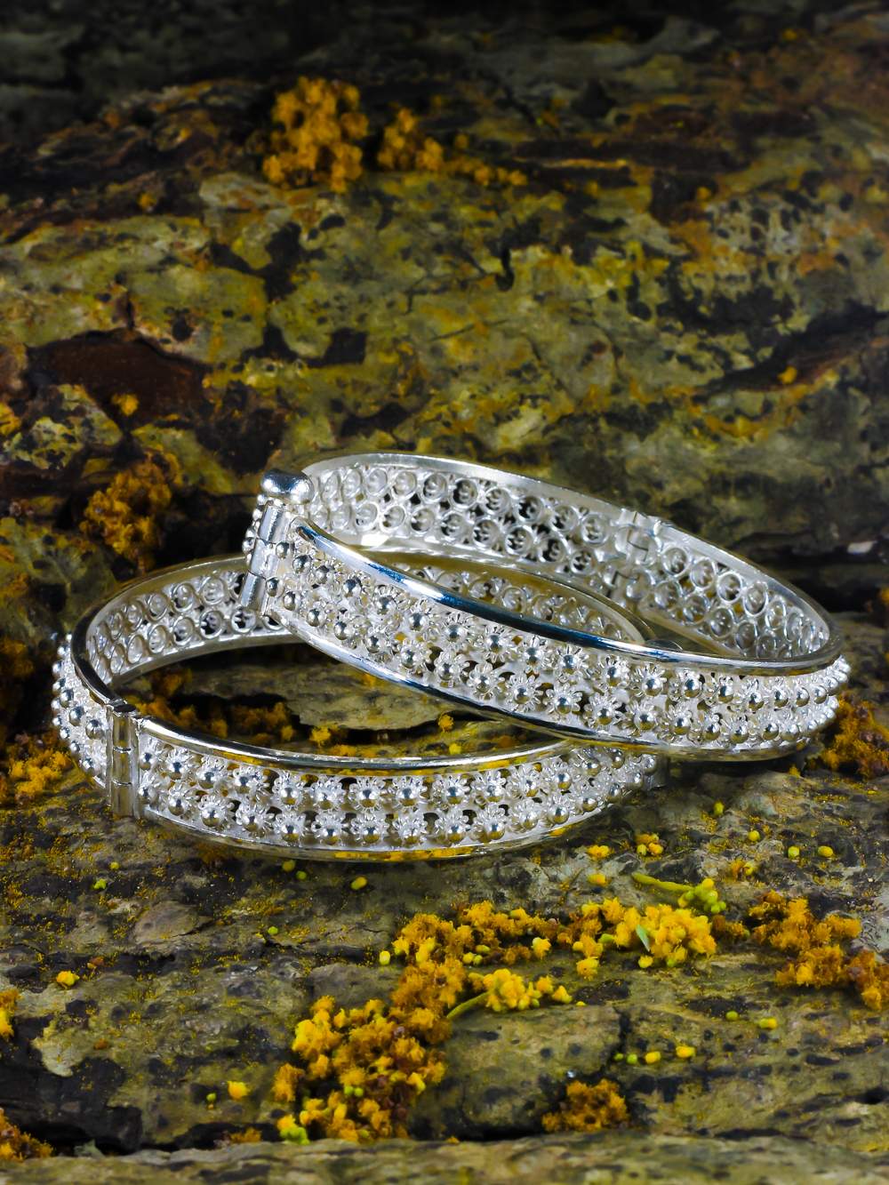 Silver Bangles