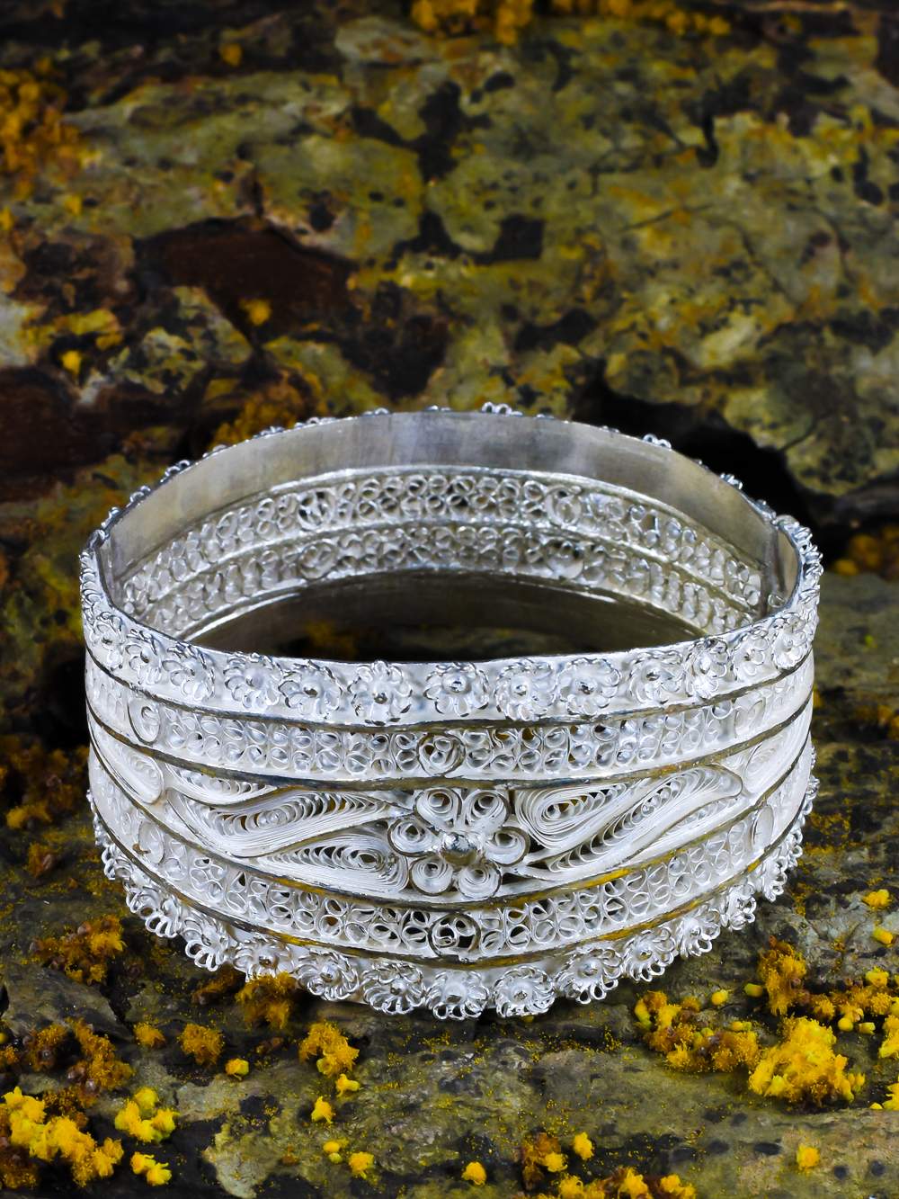 Silver Bangles