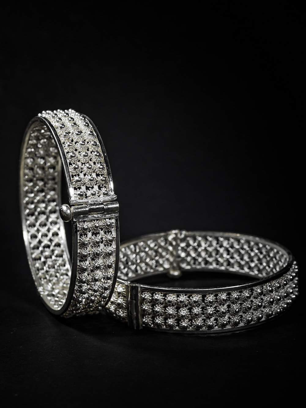 Silver Bangles
