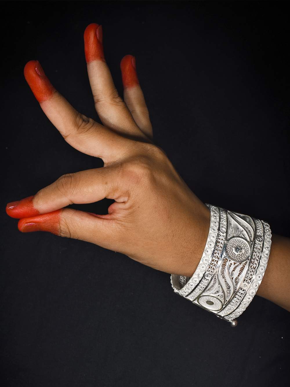Tribal Bangles Silver