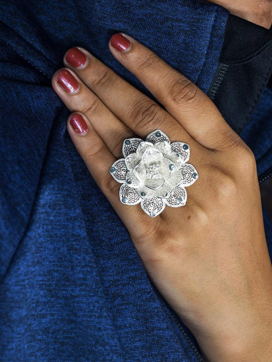 Lotus Fun S925 Sterling Silver Rings Cute Butterfly India | Ubuy