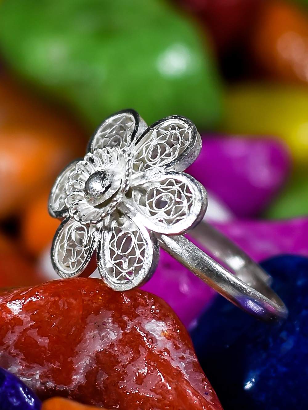 womens rings silver